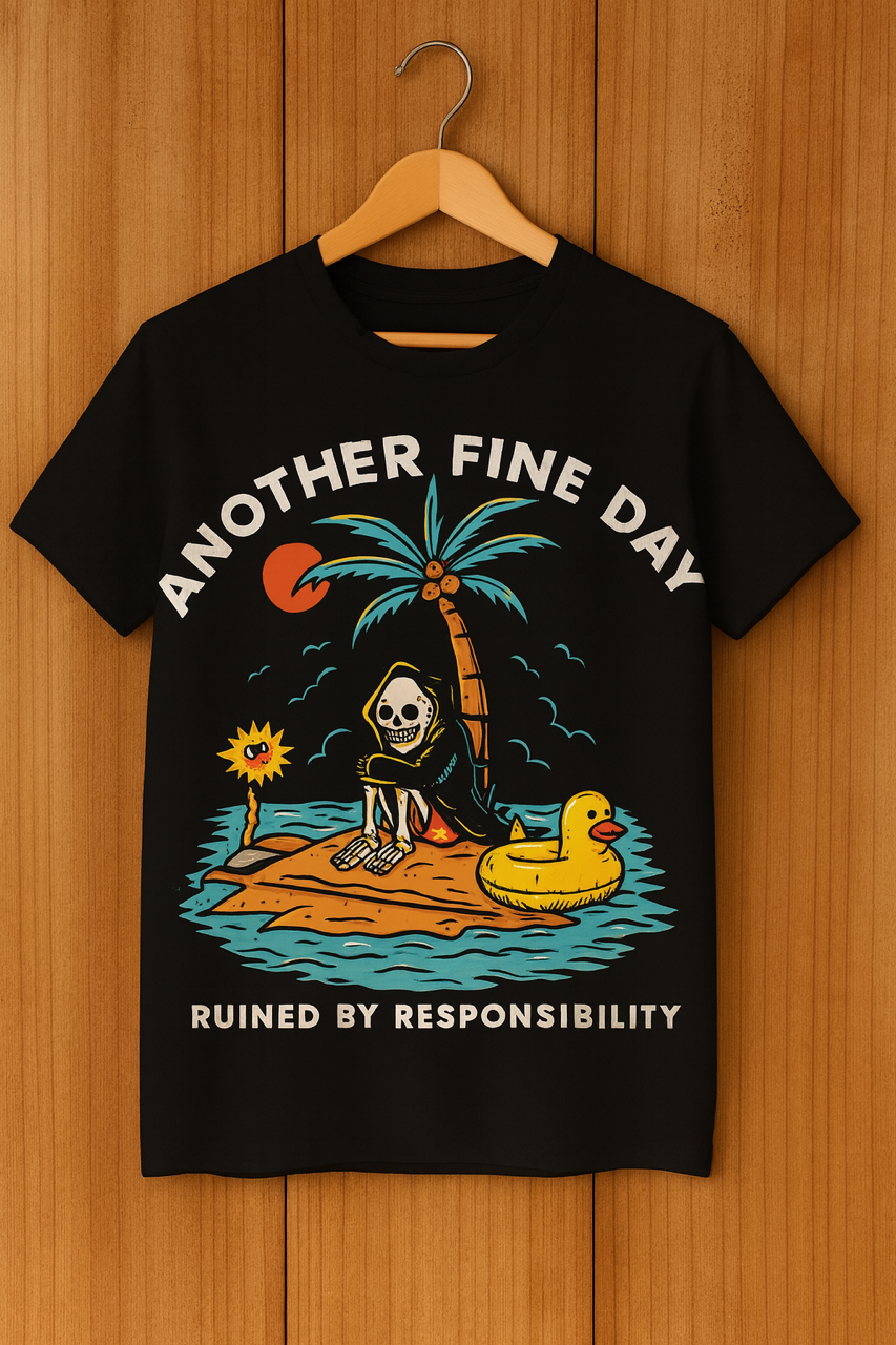 Another Fun Day Shirt , Funny Shirt, Anime, Casual Wear, Unisex Clothing