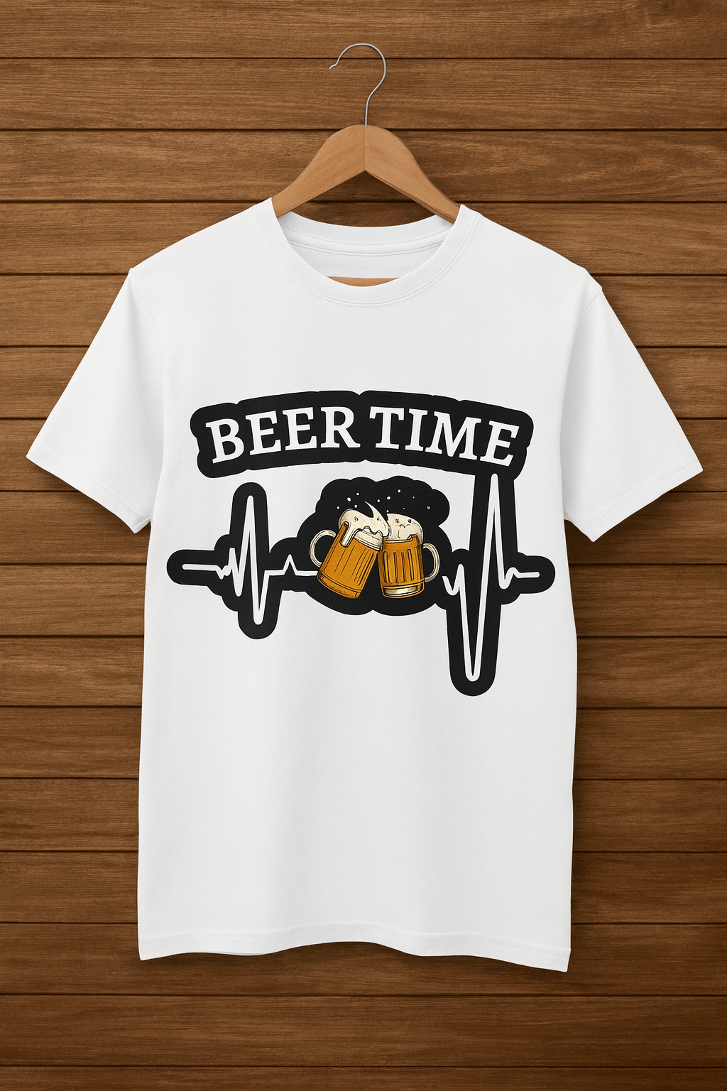 Party time, Beer Lovers Shirt, Funny Shirt, Anime, Casual Wear, Unisex Clothing
