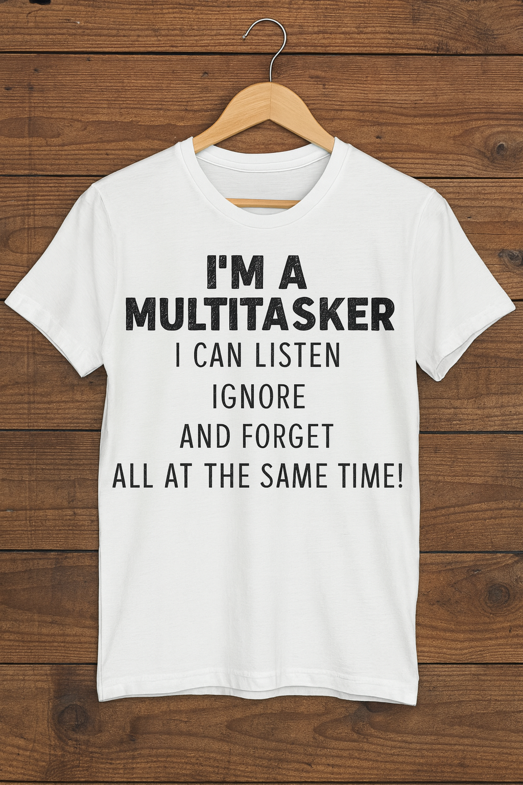 I'm a Multitasker, Funny T-Shirt, Anime, Casual Wear, Unisex Clothing