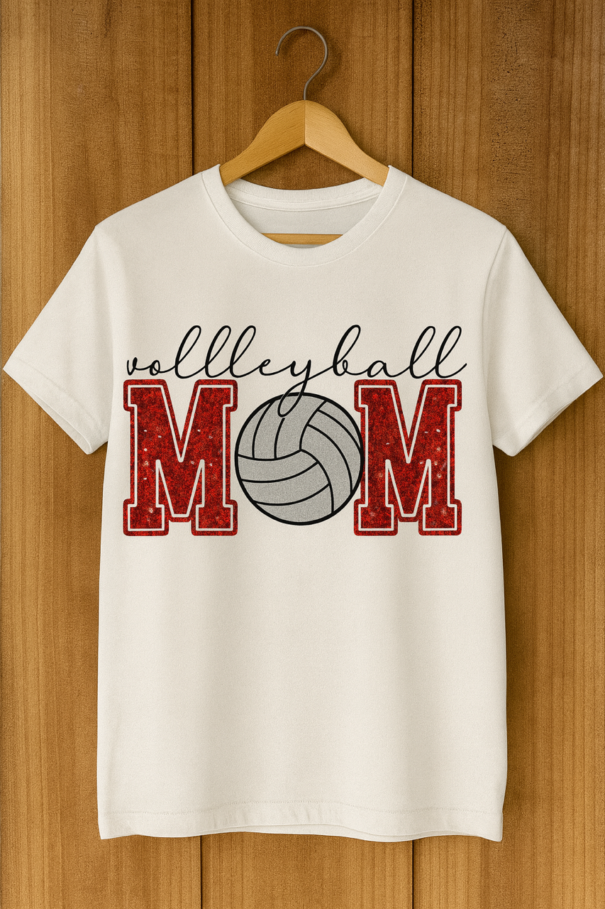 Volleyball Mom, Sport Event Shirt, Anime, Casual Wear