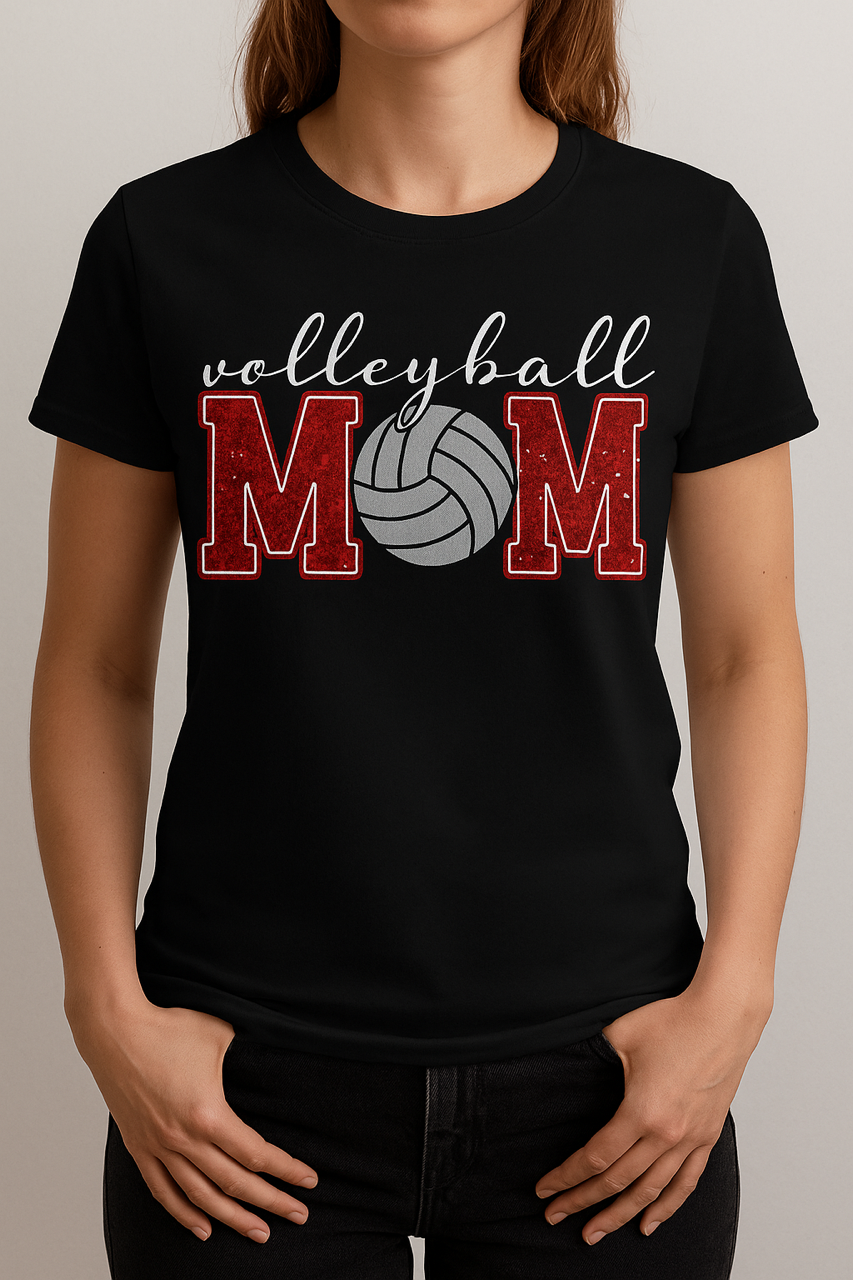 Volleyball Mom, Sport Event Shirt, Anime, Casual Wear