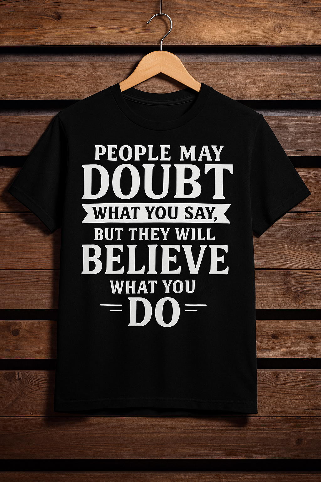 Letter Print Slogan T-shirt Round Neck Tee Casual Clothing Phrase T-shirt, Unisex Clothing