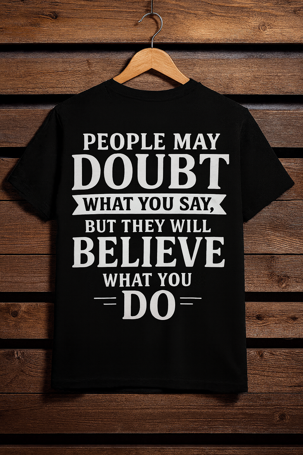 Letter Print Slogan T-shirt Round Neck Tee Casual Clothing Phrase T-shirt, Unisex Clothing