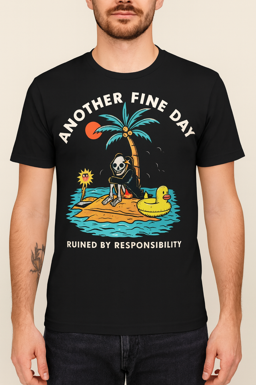 Another Fun Day Shirt , Funny Shirt, Anime, Casual Wear, Unisex Clothing