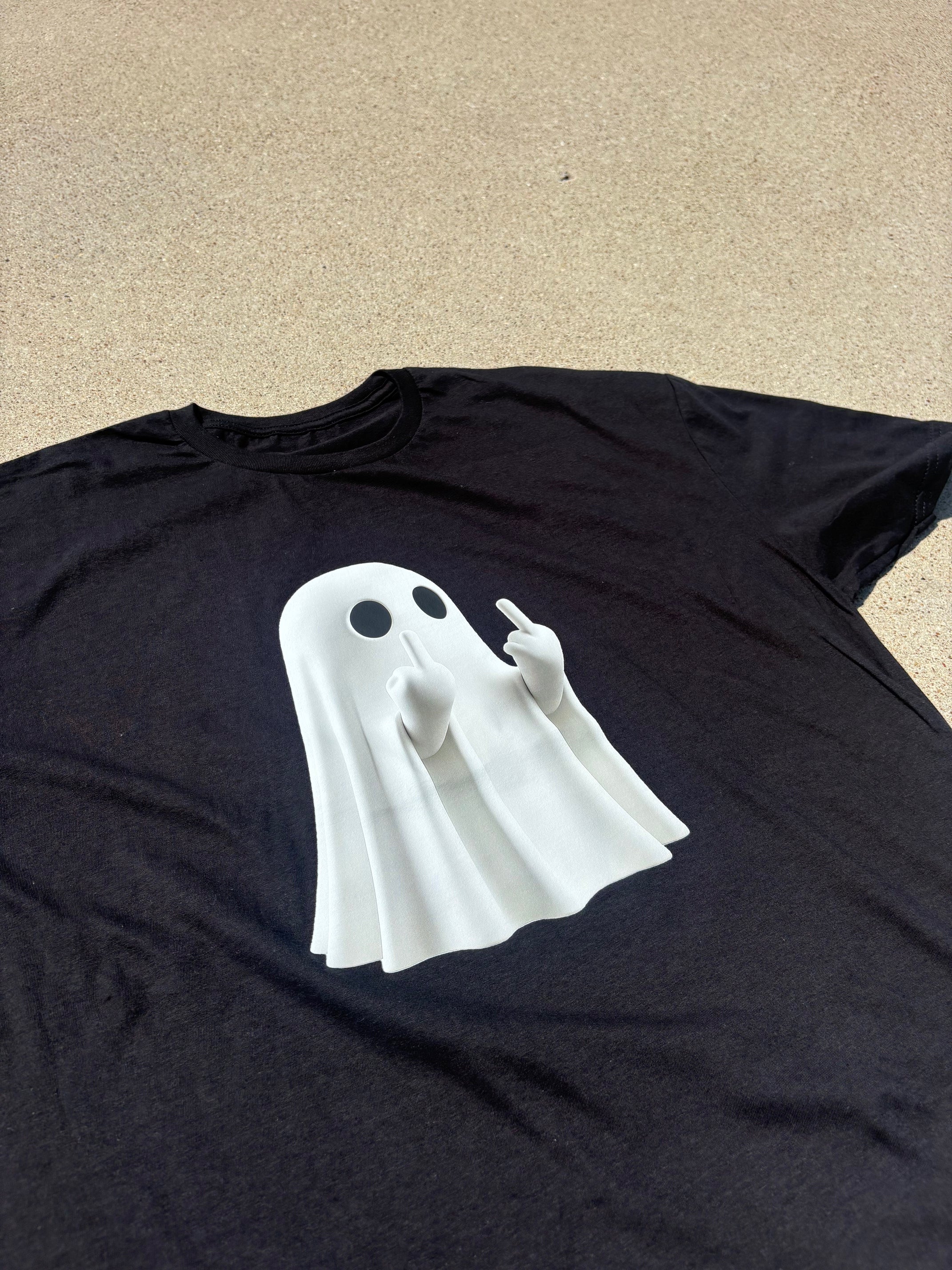 Spooky Ghost, Halloween, Funny Shirt, Anime, Casual Wear, Unisex Clothing