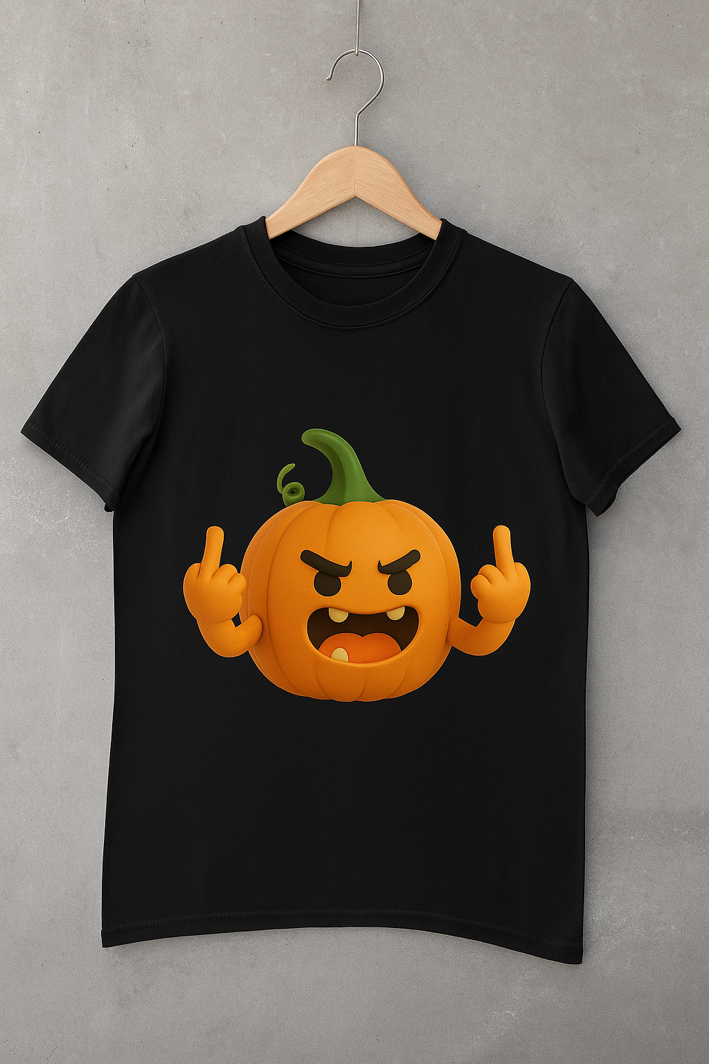 Halloween, Funny Pumpkin, Funny Shirt, Anime, Casual Wear, Unisex Clothing
