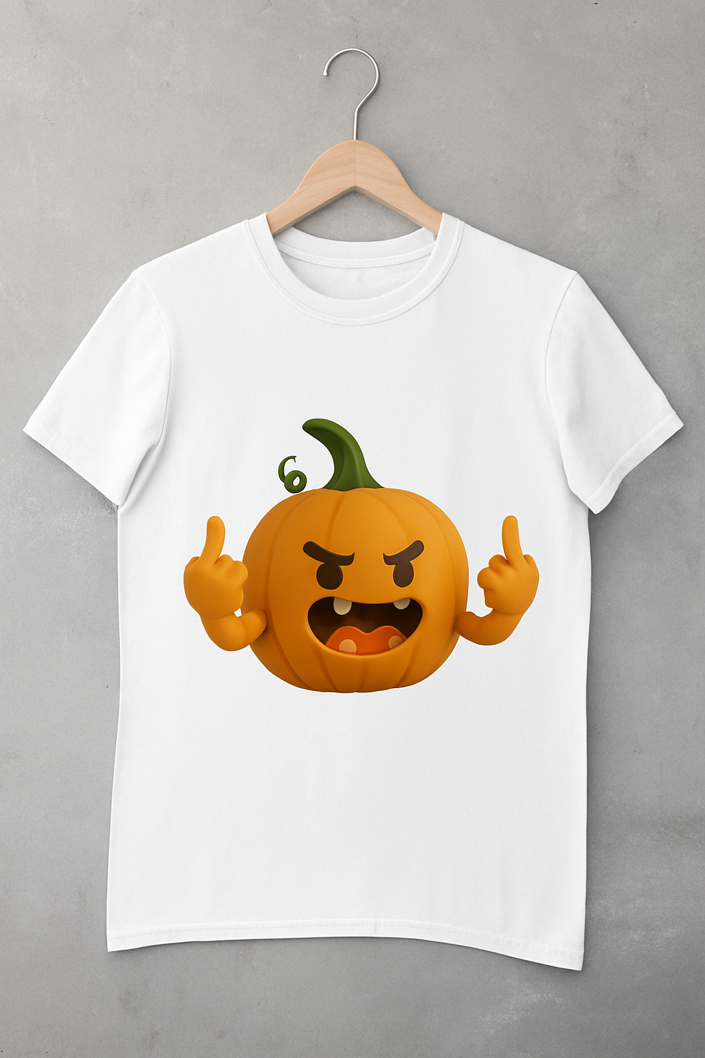 Halloween, Funny Pumpkin, Funny Shirt, Anime, Casual Wear, Unisex Clothing
