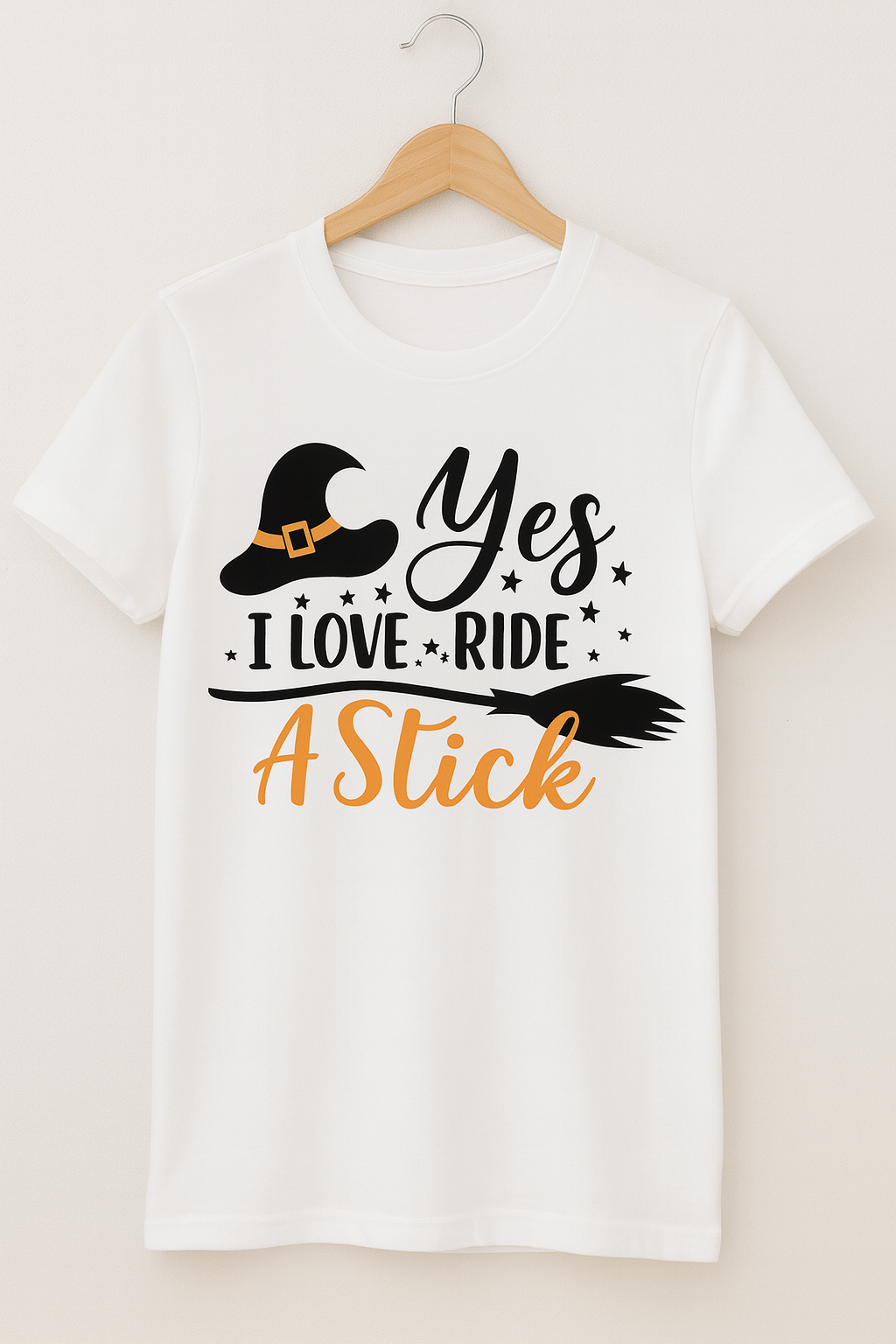 I Love Ride A Stick, Halloween, Funny Shirt, Anime, Casual Wear, Unisex Clothing